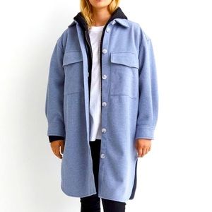 Light Blue Shacket